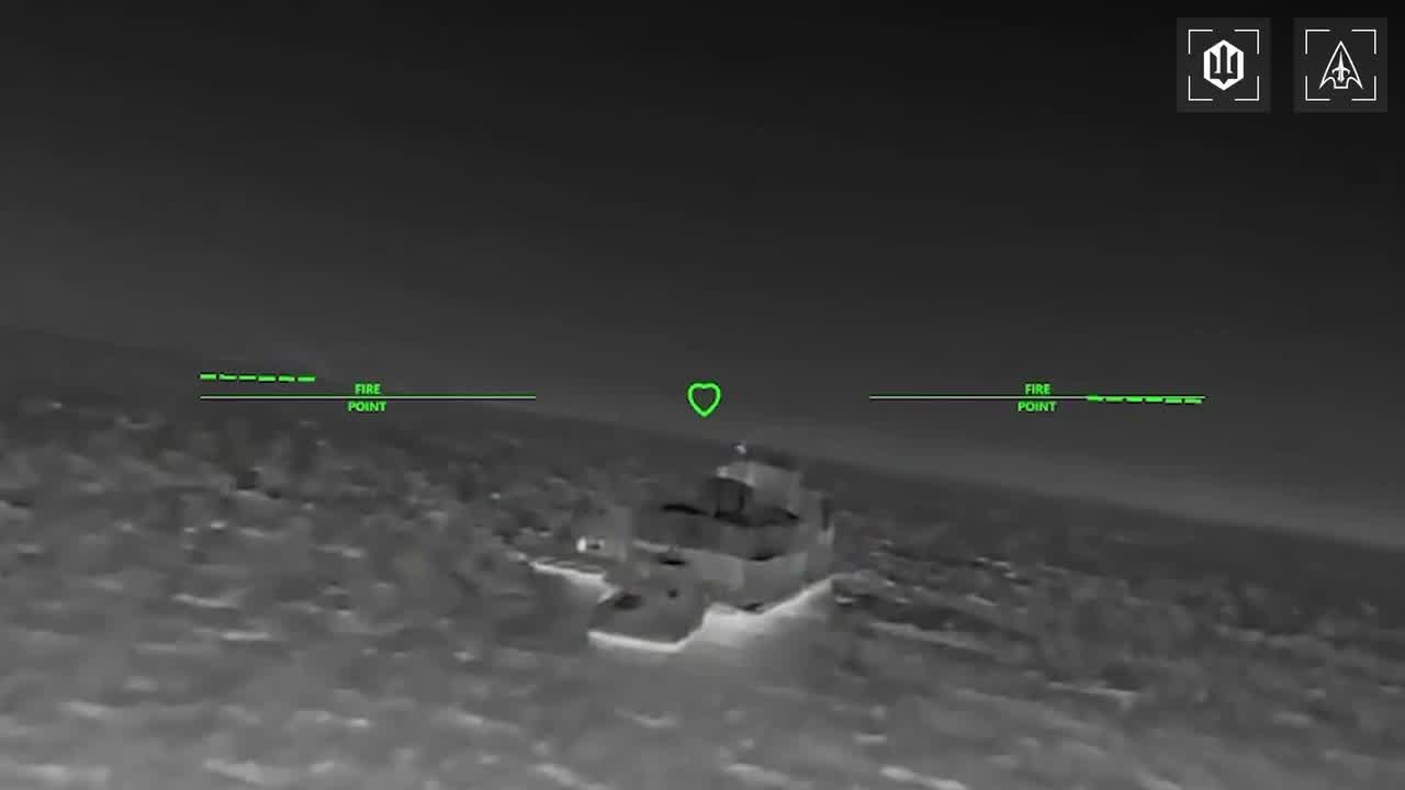 Drones hit 28 vessels in Azov Sea overnight