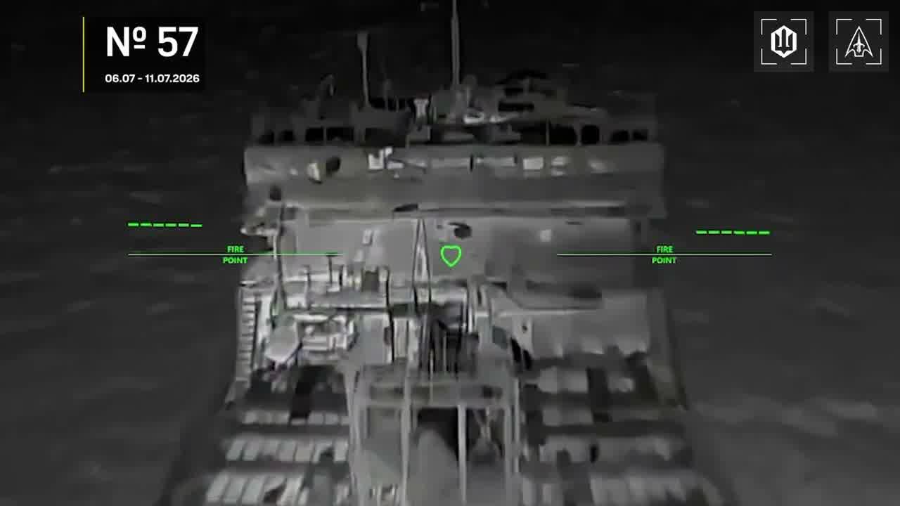 Drones hit 28 vessels in Azov Sea overnight