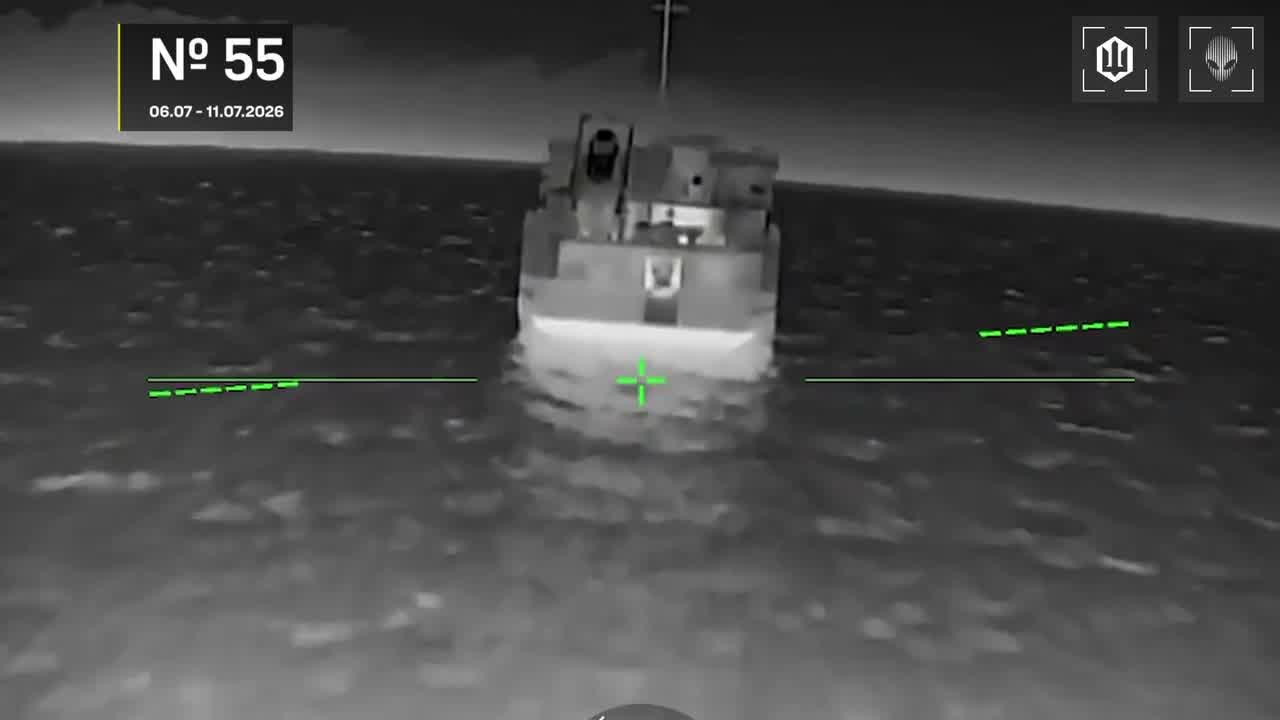Drones hit 28 vessels in Azov Sea overnight