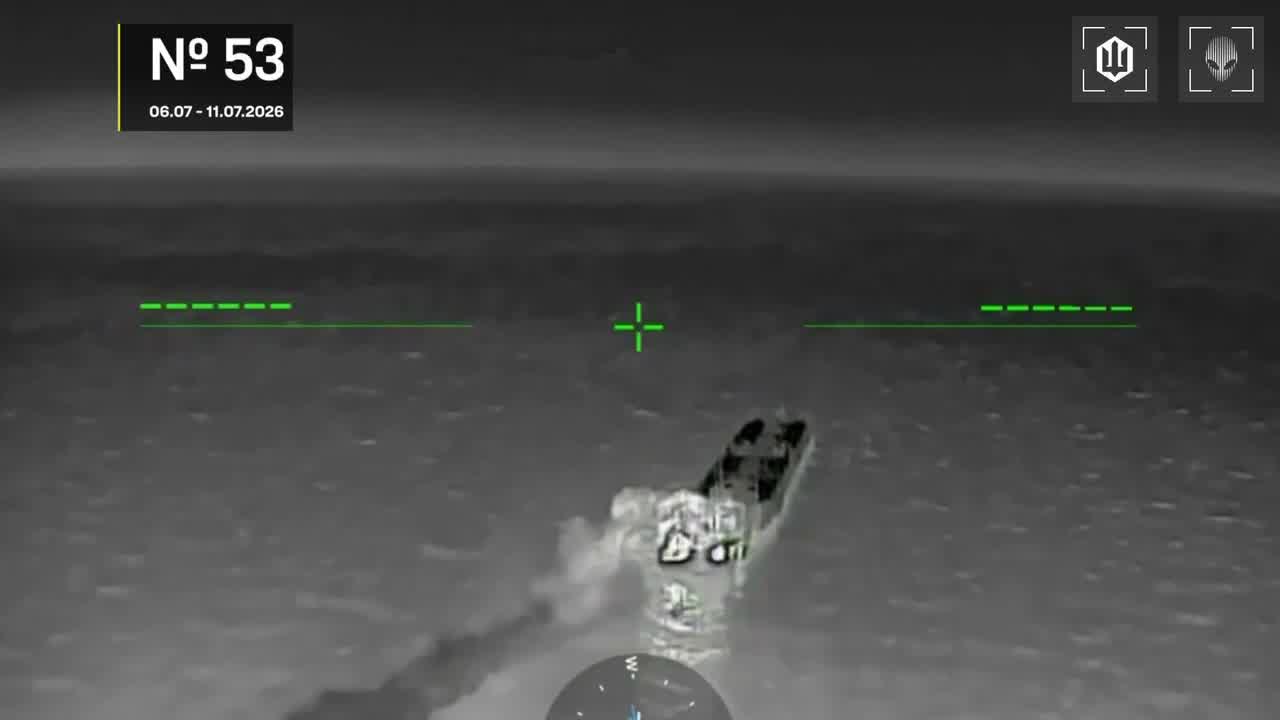 Drones hit 28 vessels in Azov Sea overnight