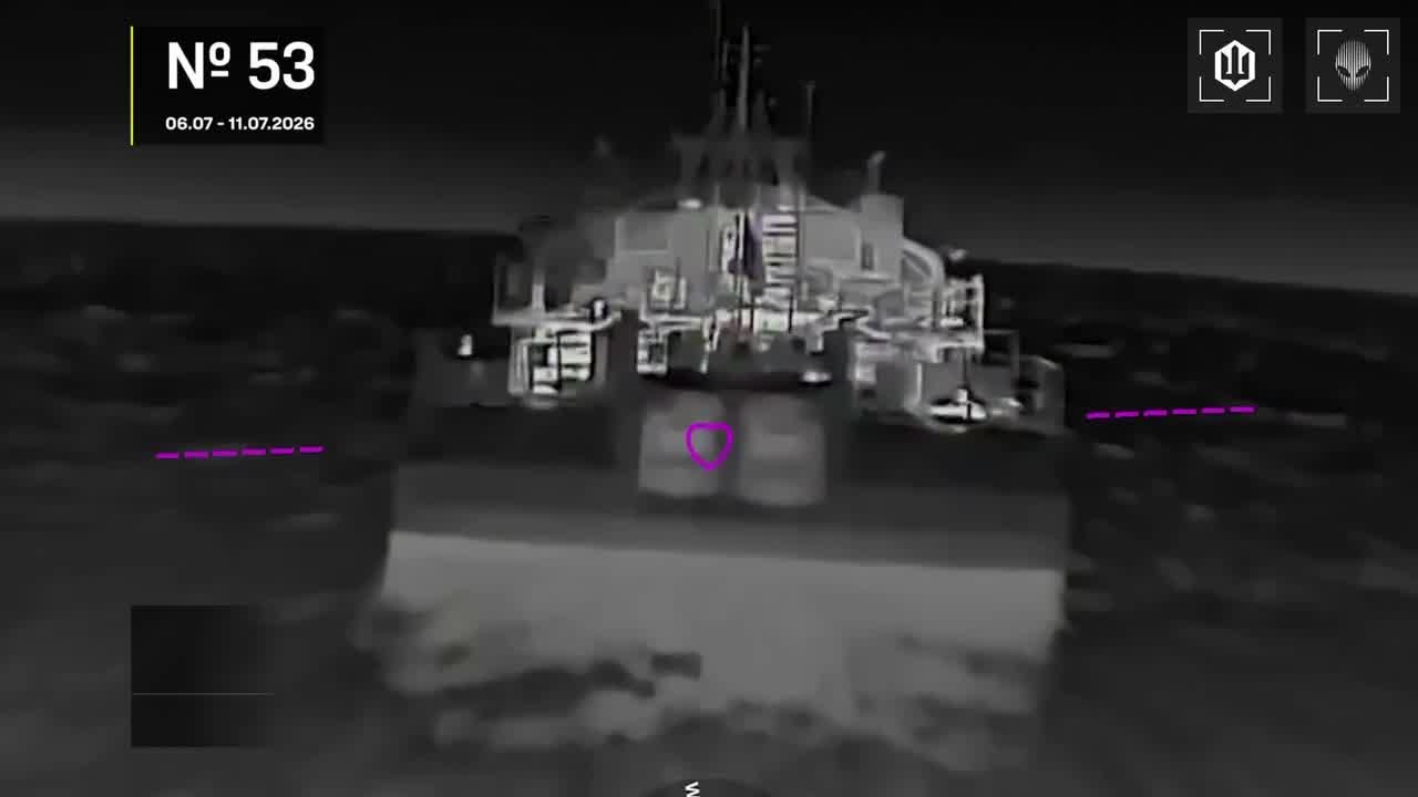Drones hit 28 vessels in Azov Sea overnight