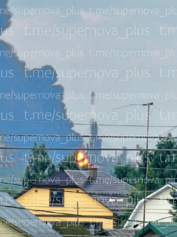 Drones have attacked oil refinery in Syzran