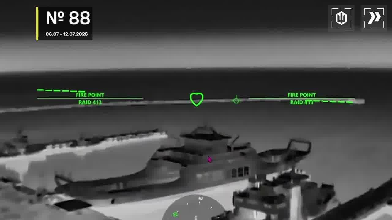 Ukrainian drones have attacked 14 Russian vessels overnight