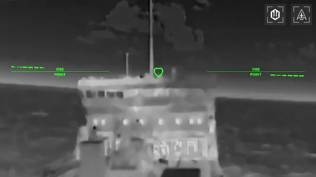 Ukrainian drones have attacked 14 Russian vessels overnight