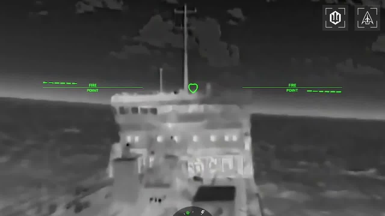 Ukrainian drones have attacked 14 Russian vessels overnight