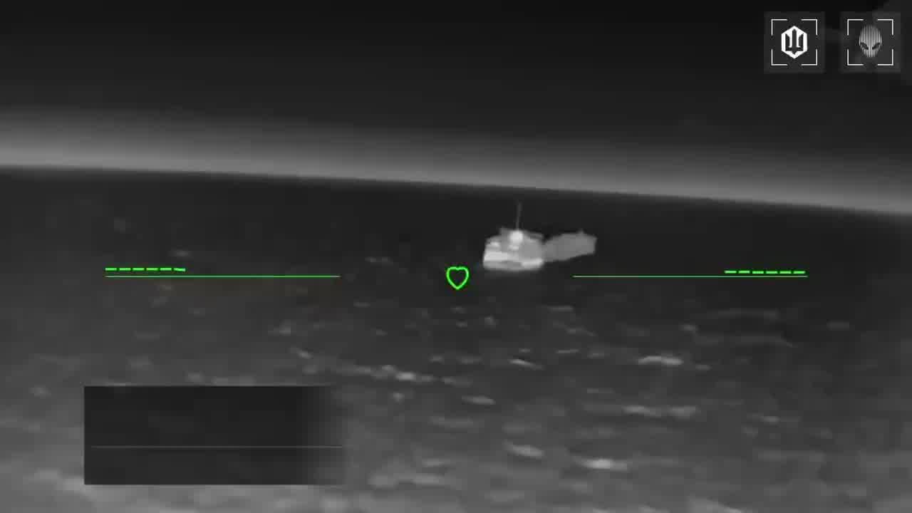 Ukrainian drones have attacked 14 Russian vessels overnight