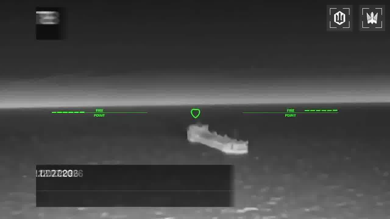 Ukrainian drones have attacked 14 Russian vessels overnight