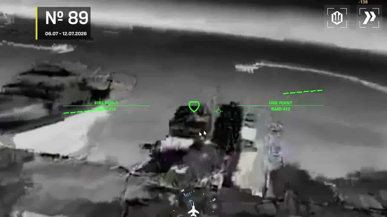 Ukrainian drones have attacked 14 Russian vessels overnight