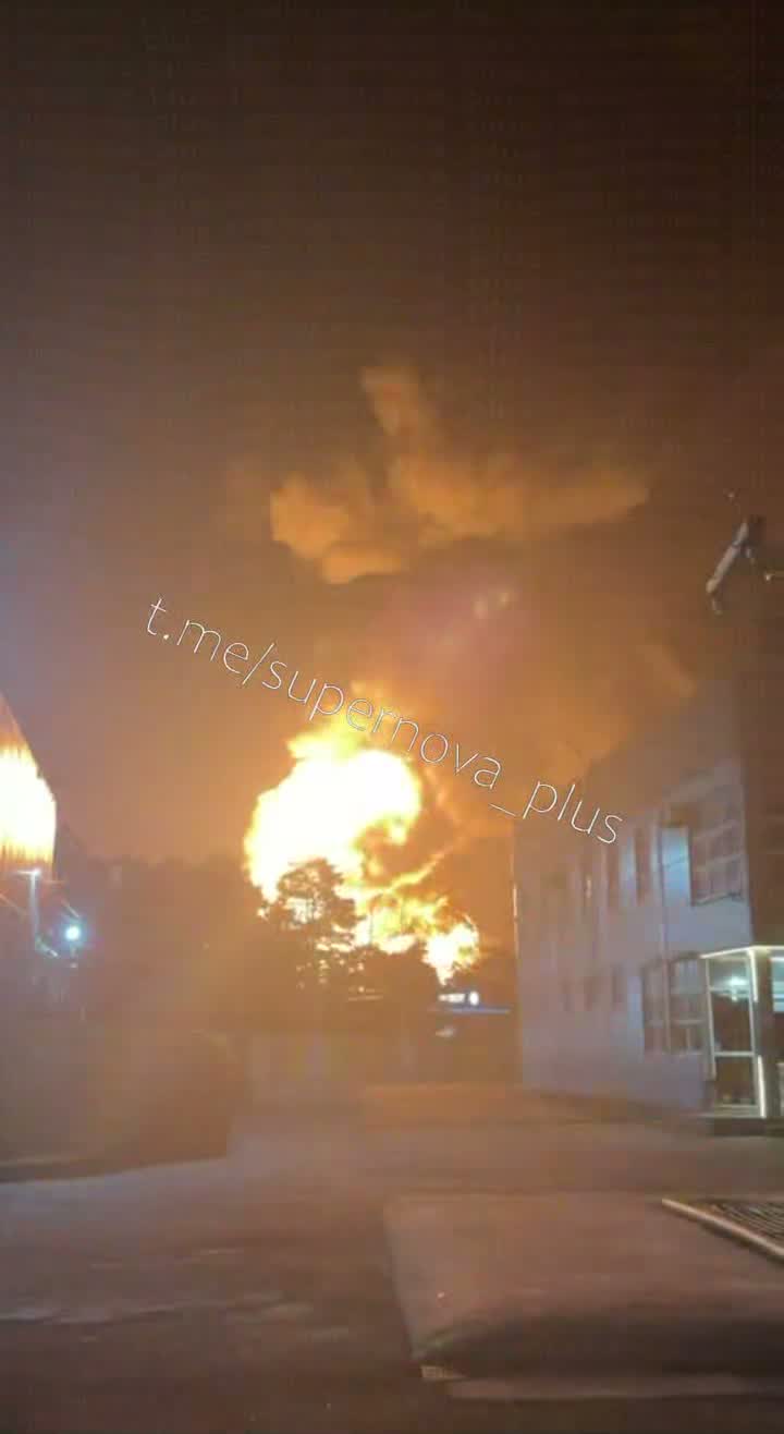 Oil depot was attacked in Mikhaylovsk, Stavropol Krai of Russia