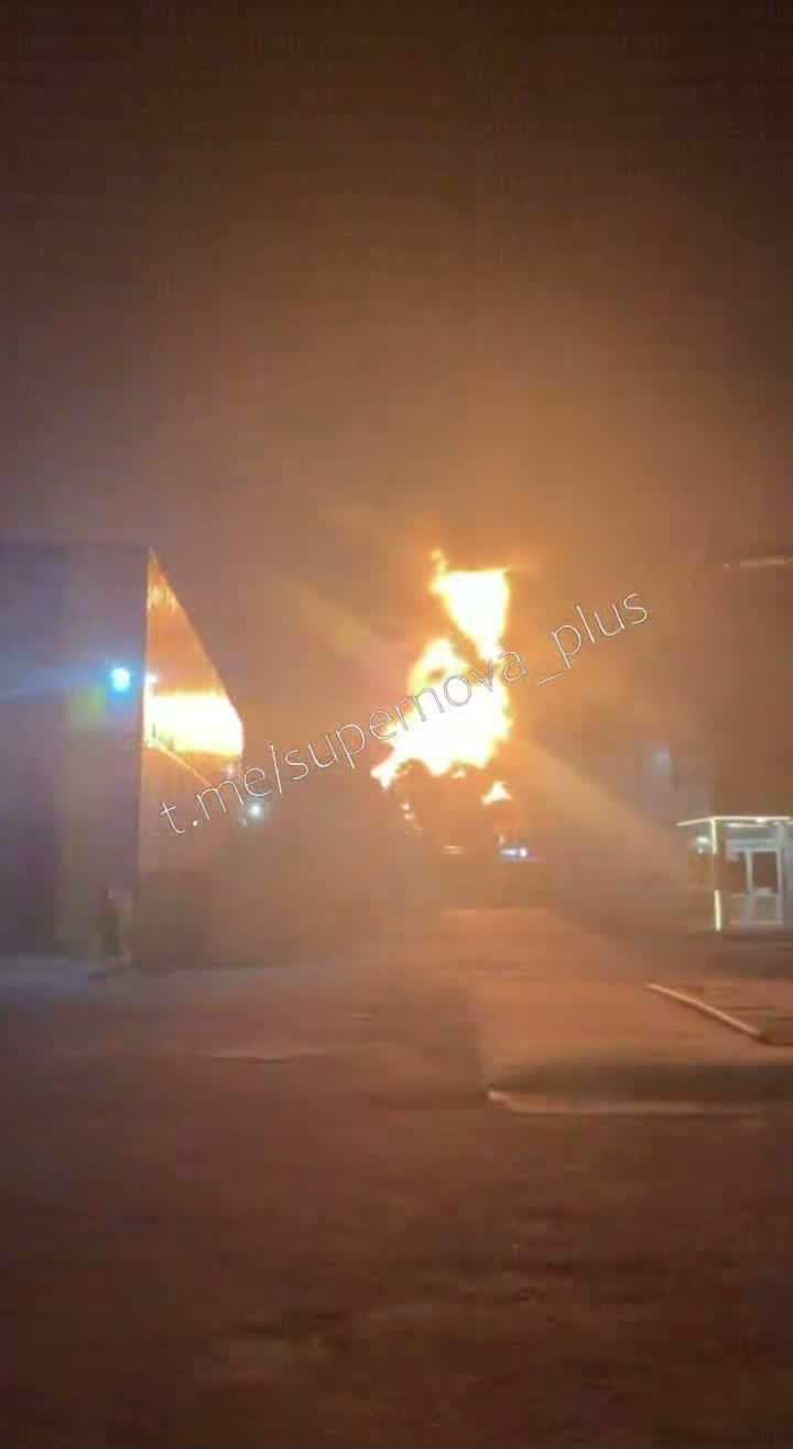 Oil depot was attacked in Mikhaylovsk, Stavropol Krai of Russia