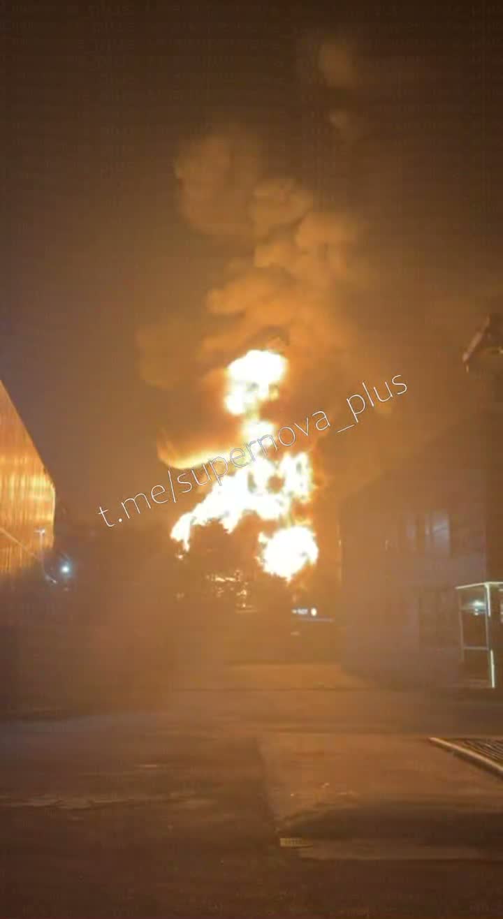 Oil depot was attacked in Mikhaylovsk, Stavropol Krai of Russia
