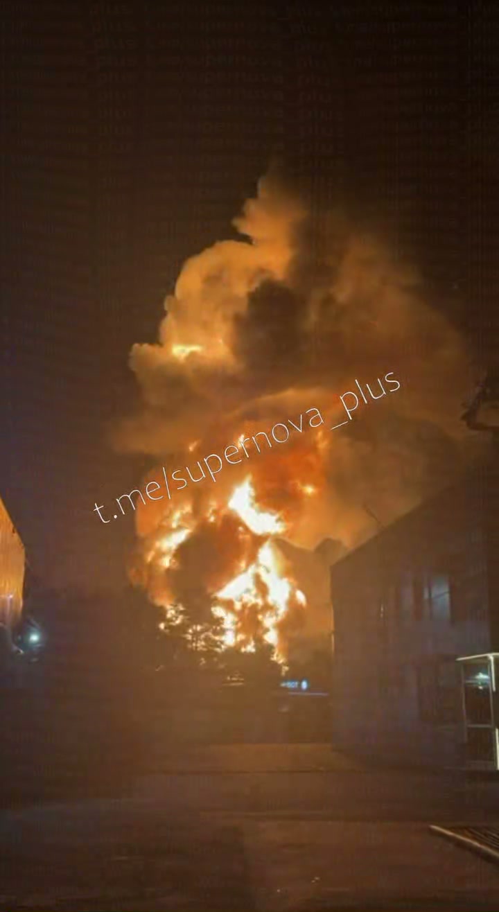 Oil depot was attacked in Mikhaylovsk, Stavropol Krai of Russia