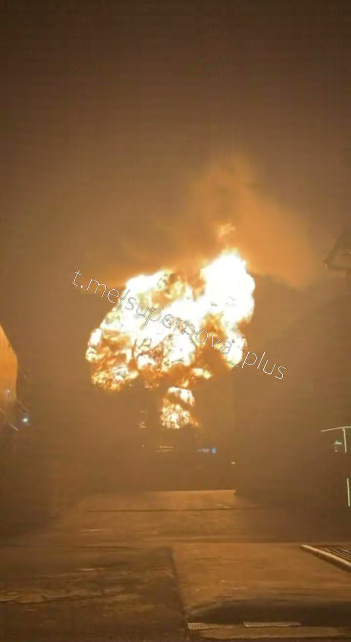 Oil depot was attacked in Mikhaylovsk, Stavropol Krai of Russia