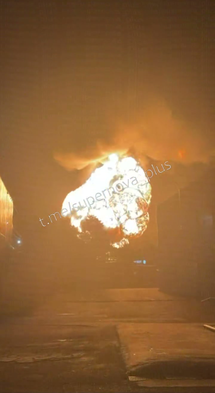 Oil depot was attacked in Mikhaylovsk, Stavropol Krai of Russia