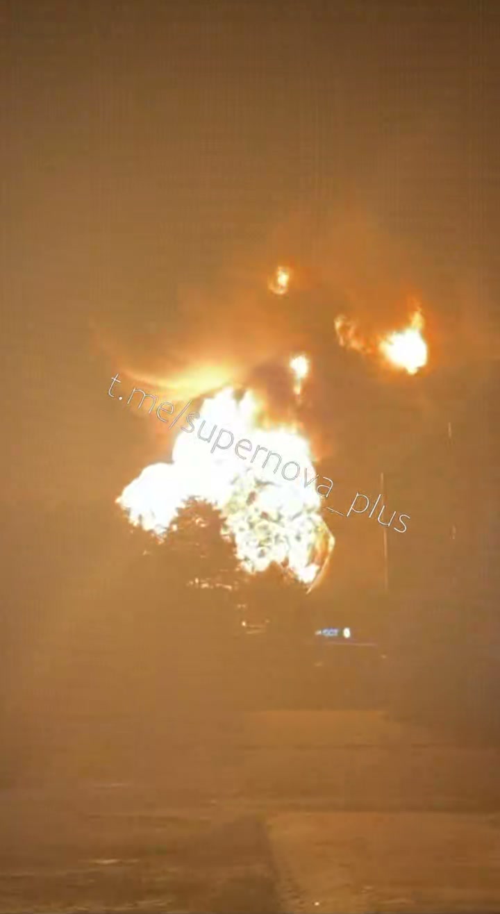 Oil depot was attacked in Mikhaylovsk, Stavropol Krai of Russia