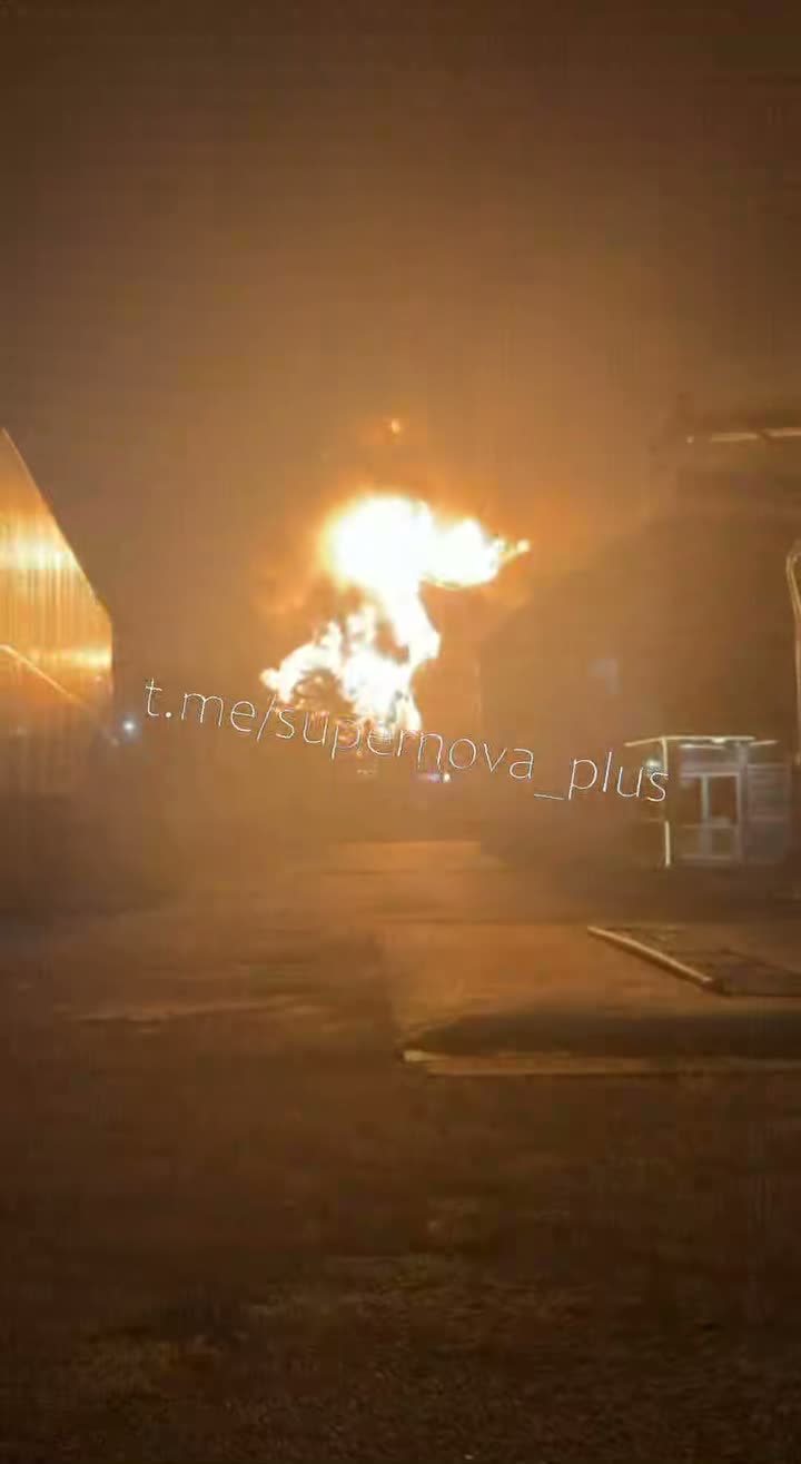 Oil depot was attacked in Mikhaylovsk, Stavropol Krai of Russia