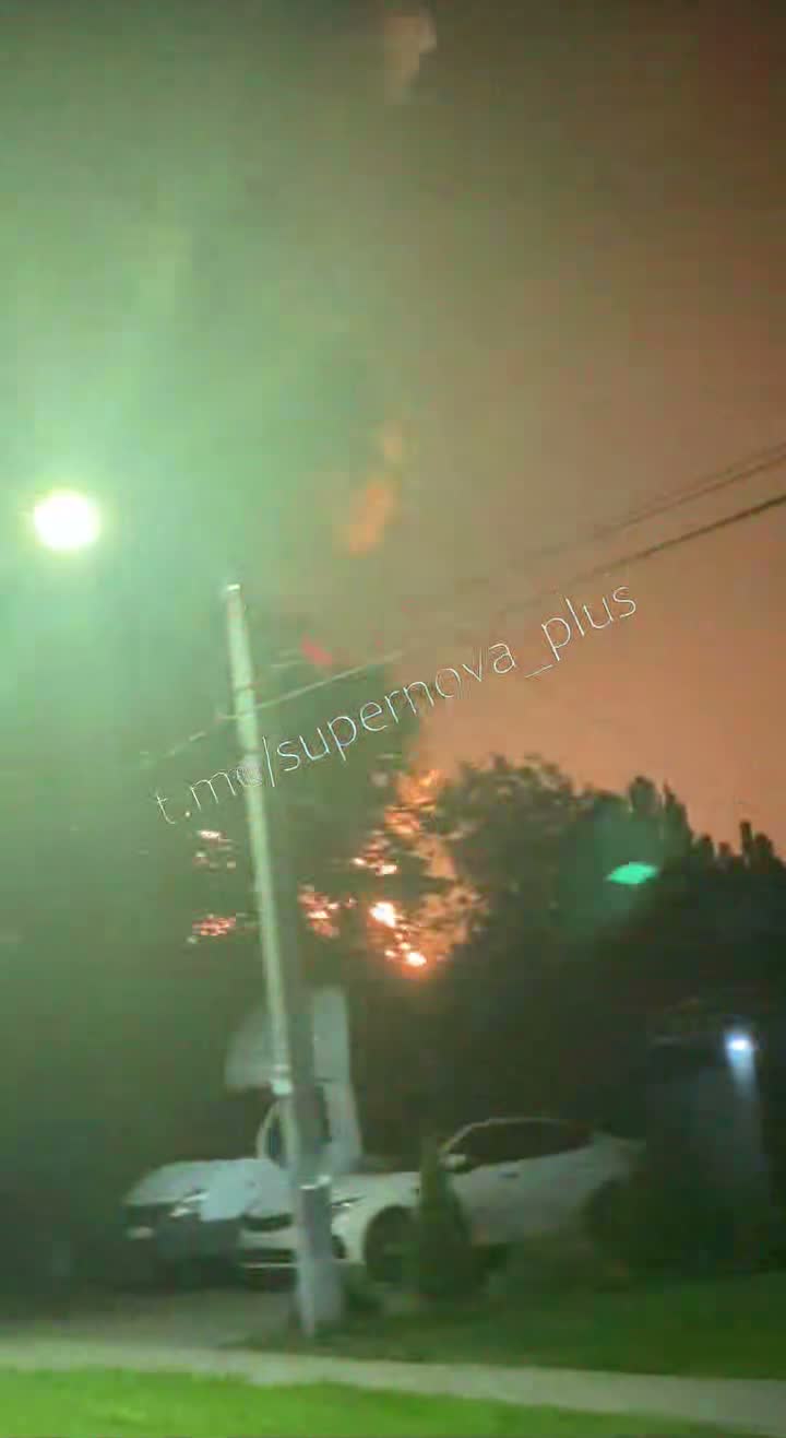 Oil depot was attacked in Mikhaylovsk, Stavropol Krai of Russia
