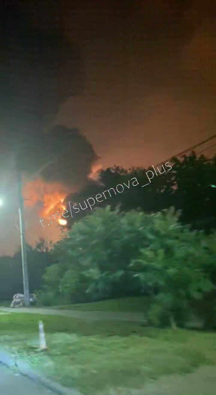 Oil depot was attacked in Mikhaylovsk, Stavropol Krai of Russia
