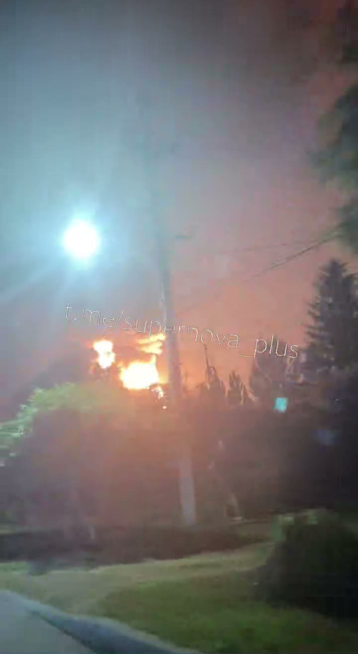 Oil depot was attacked in Mikhaylovsk, Stavropol Krai of Russia