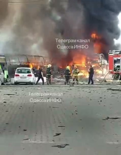 3 wounded as result of Russian attack at the transportation enterprise in Odesa