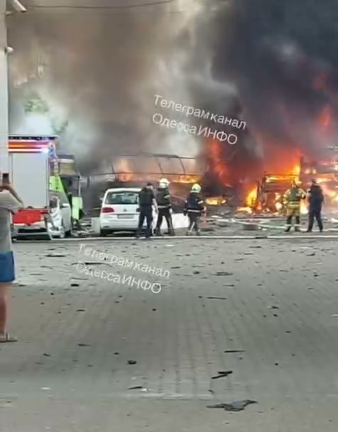 3 wounded as result of Russian attack at the transportation enterprise in Odesa