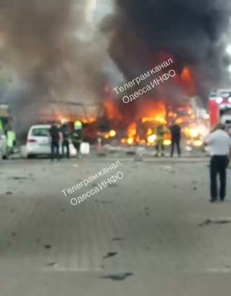 3 wounded as result of Russian attack at the transportation enterprise in Odesa