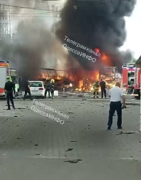 3 wounded as result of Russian attack at the transportation enterprise in Odesa