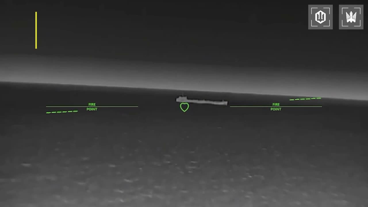 Ukrainian drones have hit 15 Russian vessels in the Sea of Azov overnight