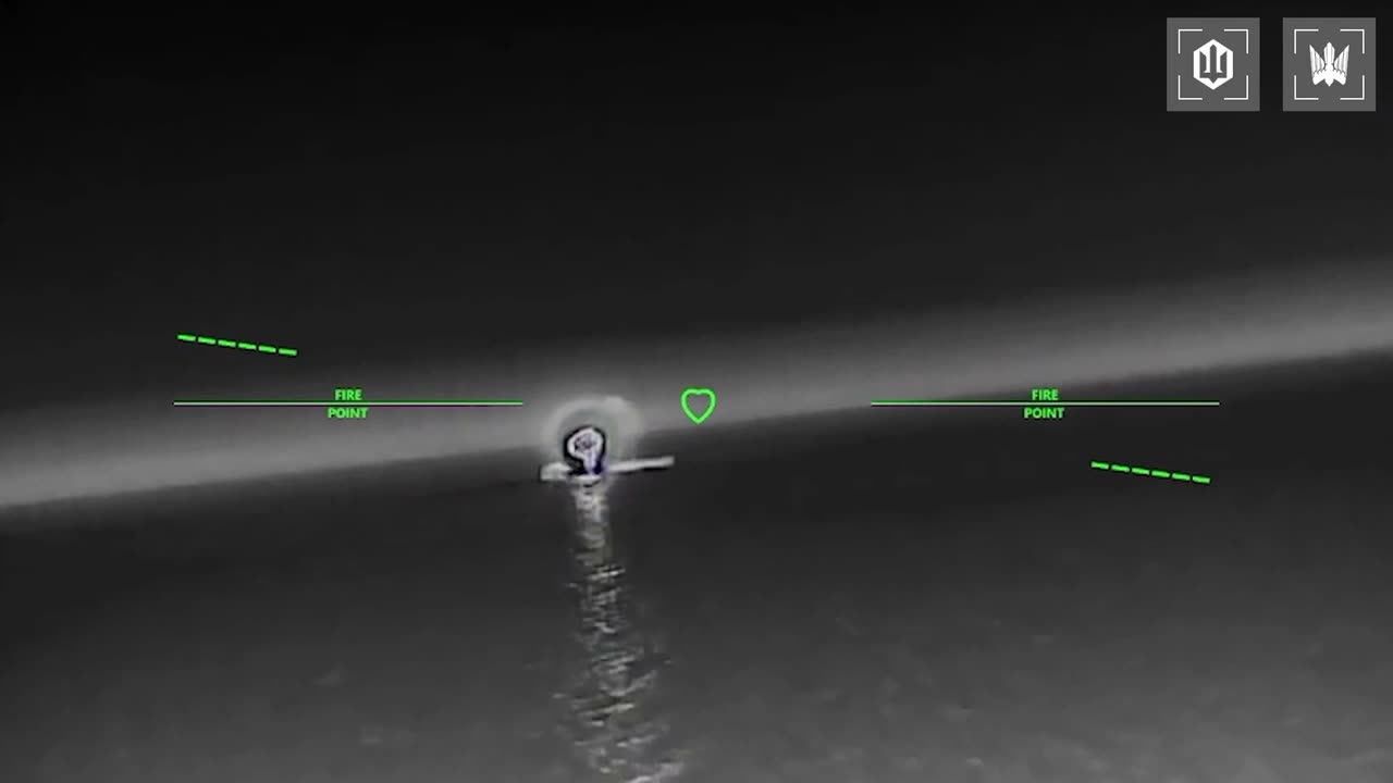 Ukrainian drones have hit 15 Russian vessels in the Sea of Azov overnight