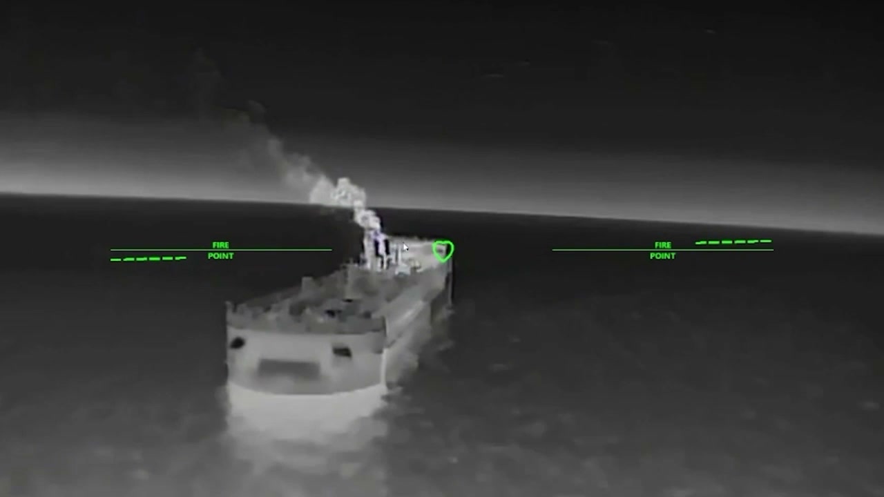 Ukrainian drones have hit 15 Russian vessels in the Sea of Azov overnight