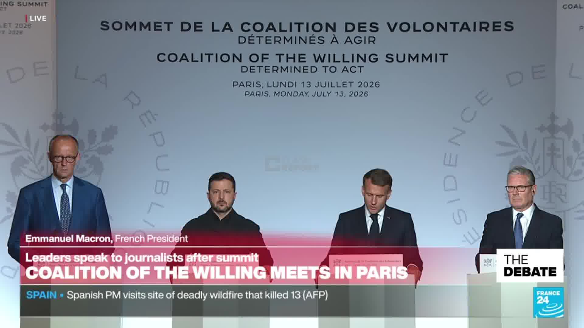 Macron says Ukraine plans to acquire 16 Rafale jets and SAMP/T NG air defense systems
