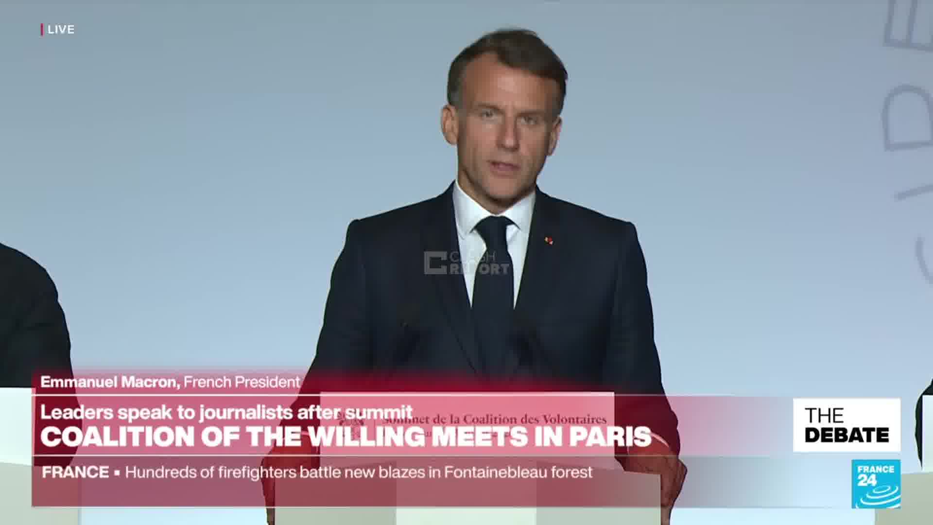 Macron says Ukraine plans to acquire 16 Rafale jets and SAMP/T NG air defense systems