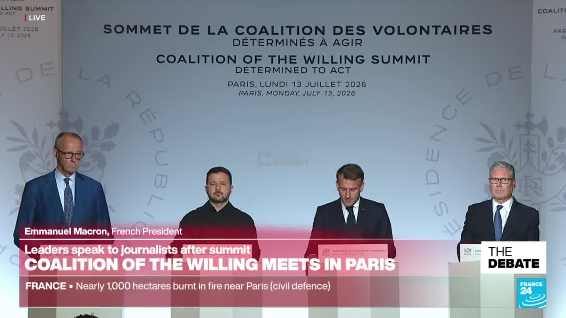 Macron says Ukraine plans to acquire 16 Rafale jets and SAMP/T NG air defense systems