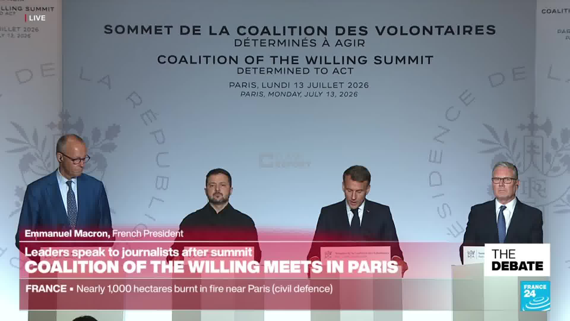 Macron says Ukraine plans to acquire 16 Rafale jets and SAMP/T NG air defense systems