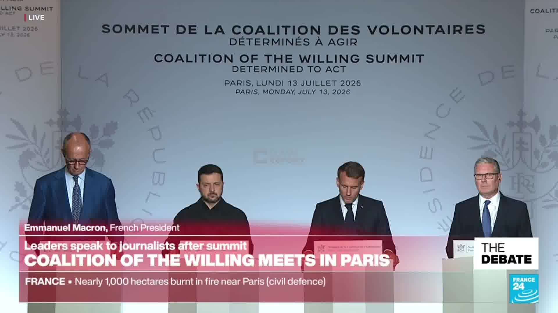 Macron says Ukraine plans to acquire 16 Rafale jets and SAMP/T NG air defense systems
