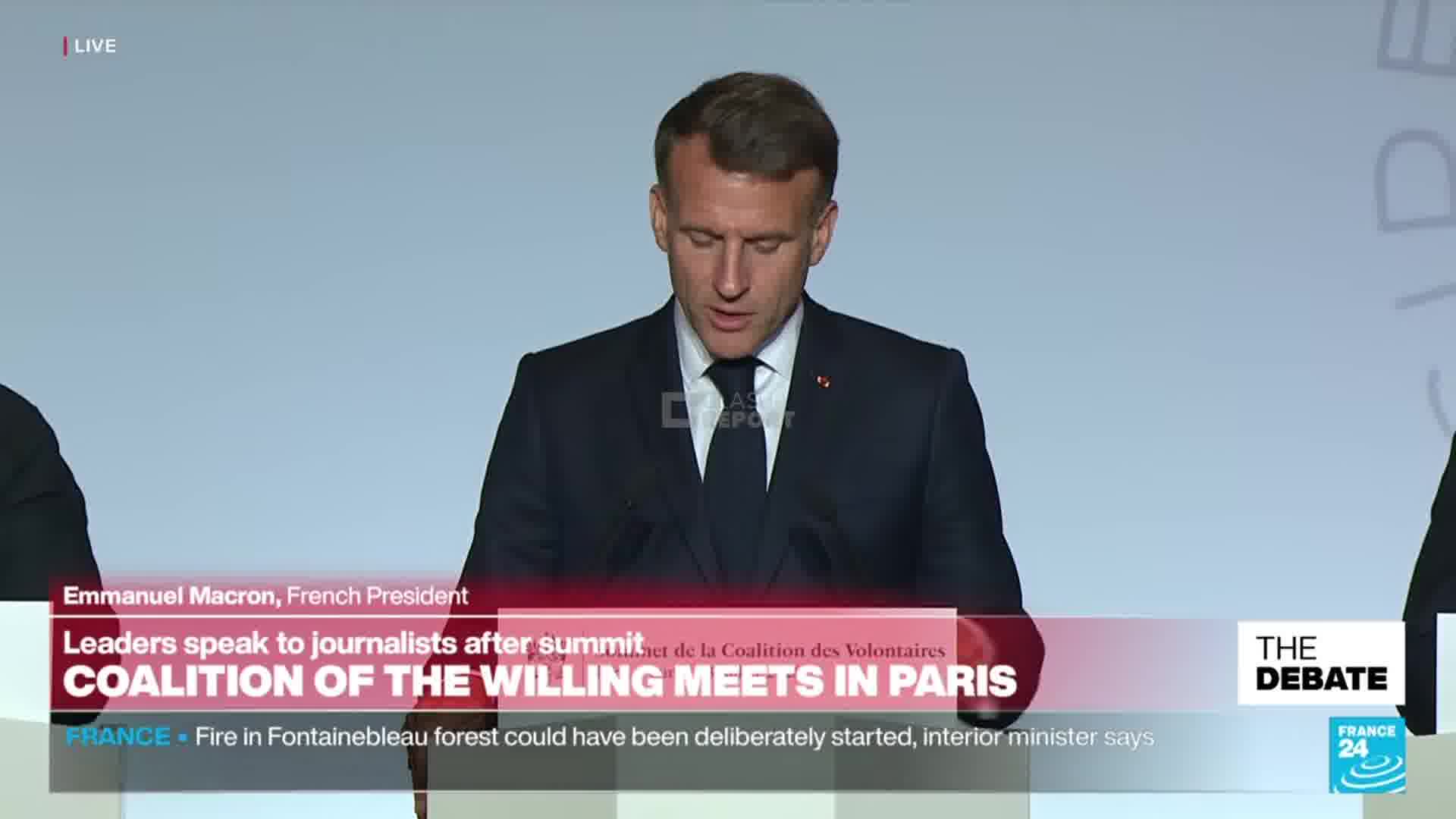 Macron says Ukraine plans to acquire 16 Rafale jets and SAMP/T NG air defense systems
