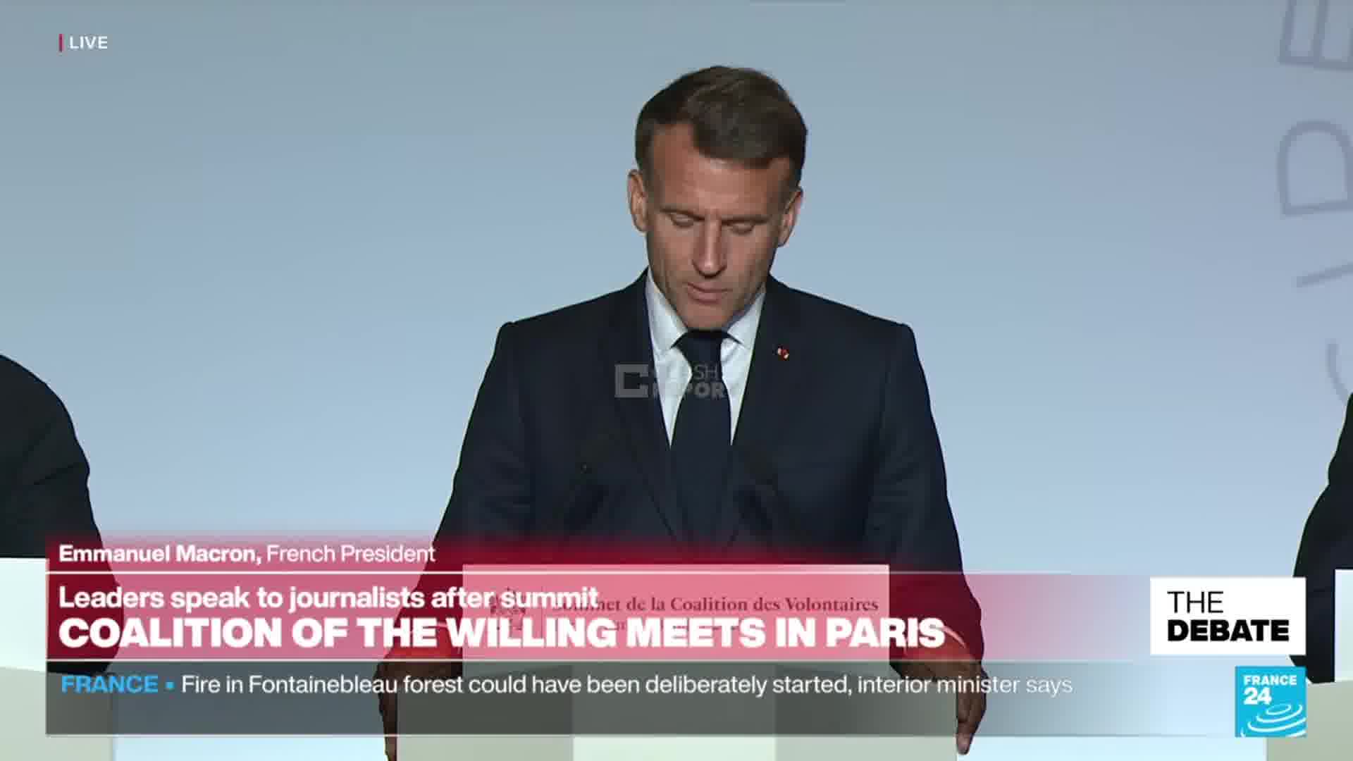 Macron says Ukraine plans to acquire 16 Rafale jets and SAMP/T NG air defense systems