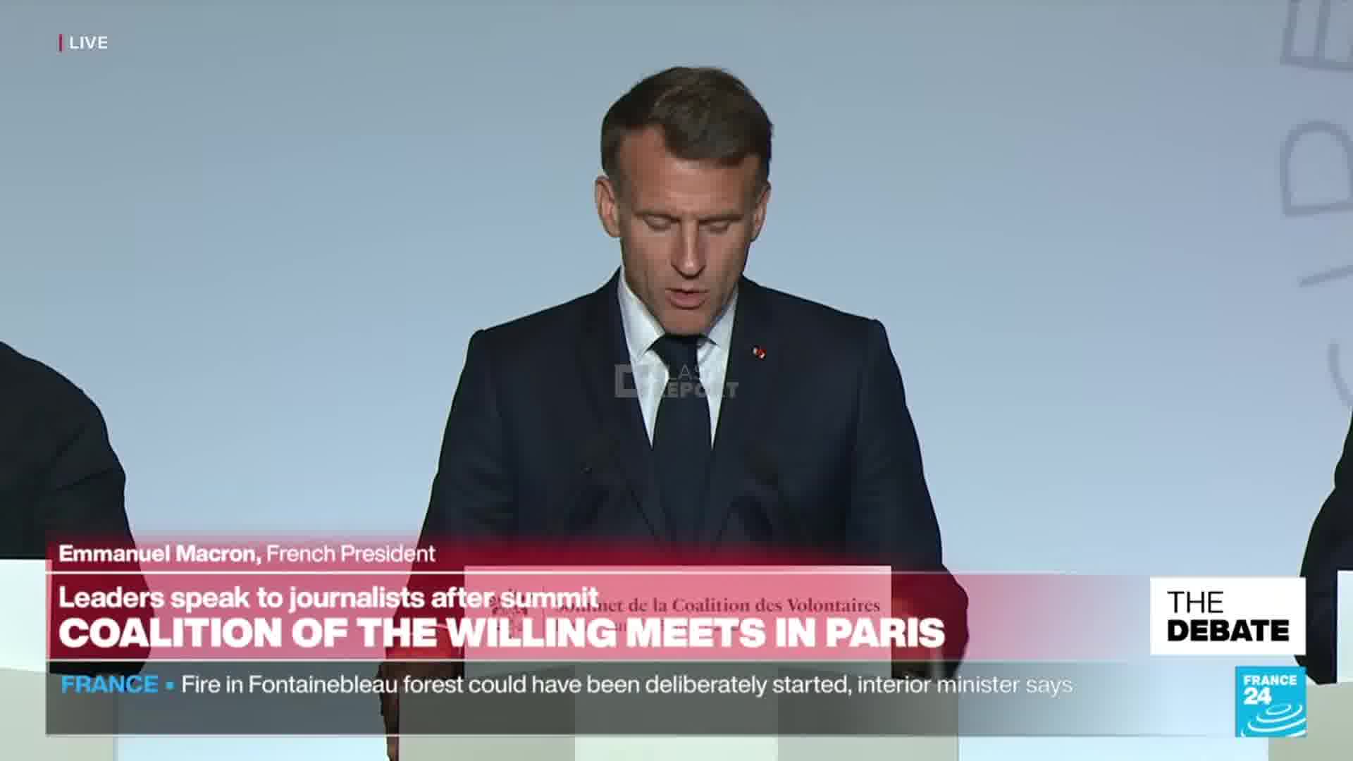 Macron says Ukraine plans to acquire 16 Rafale jets and SAMP/T NG air defense systems