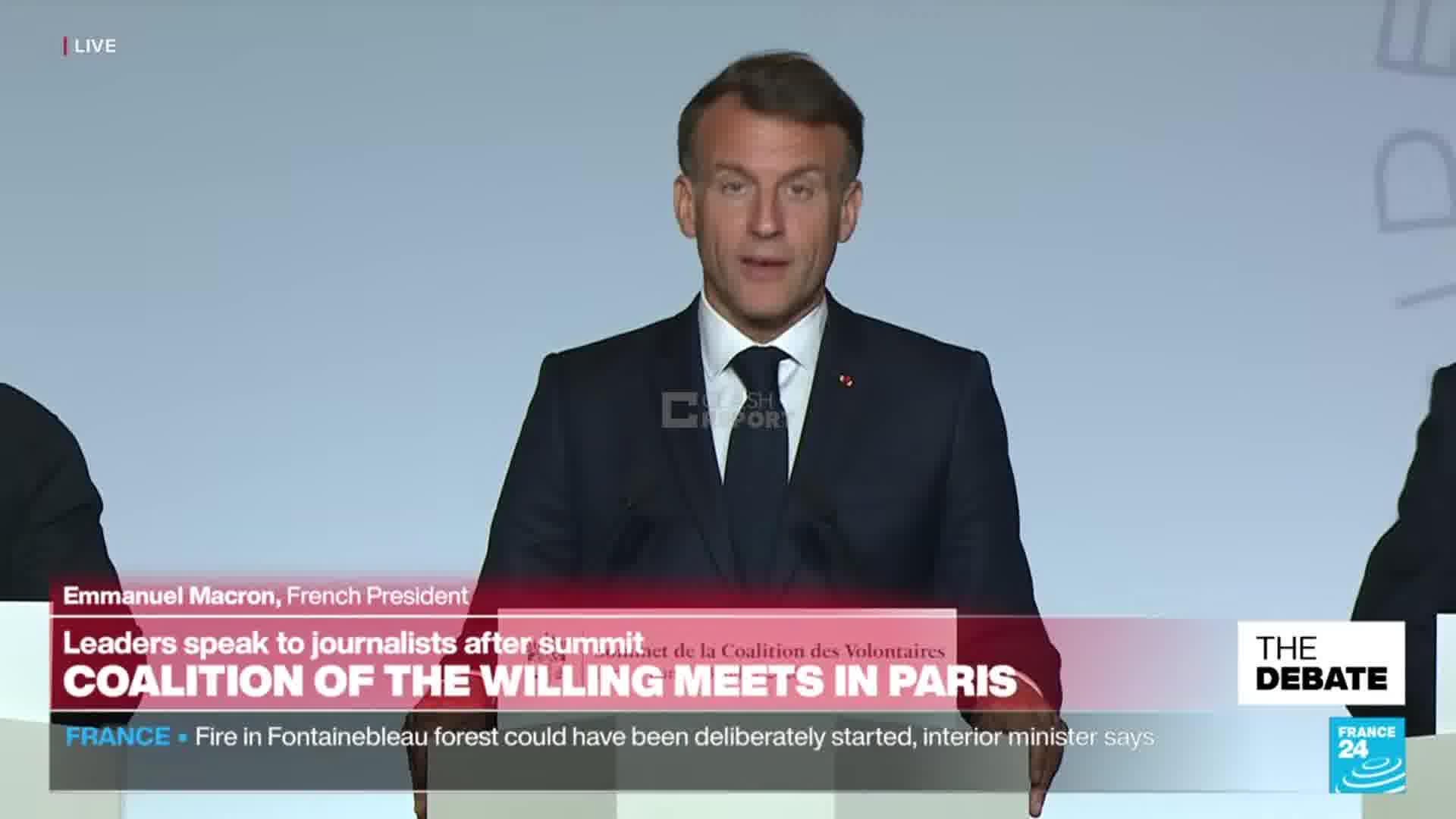 Macron says Ukraine plans to acquire 16 Rafale jets and SAMP/T NG air defense systems