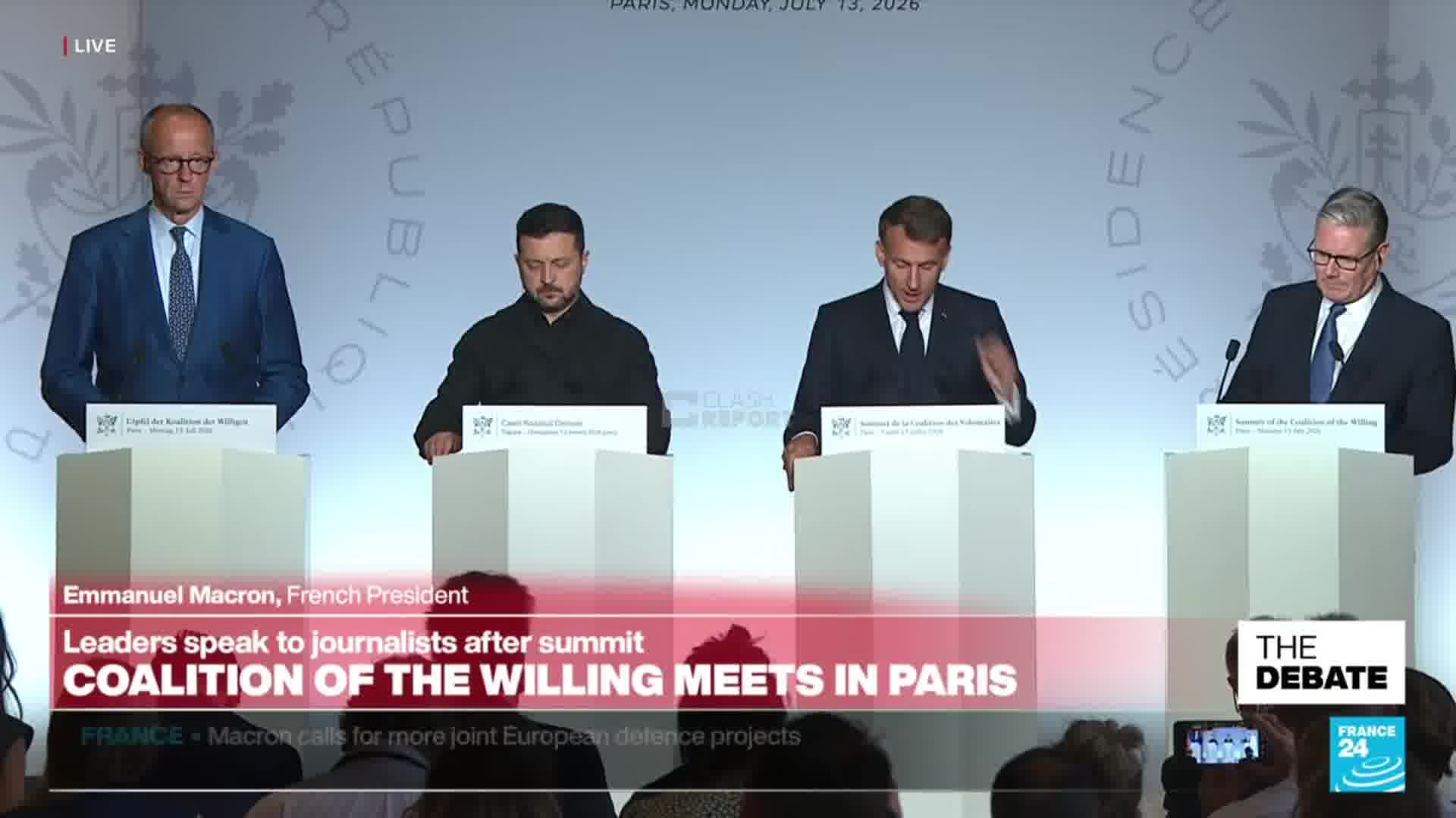 Macron says Ukraine plans to acquire 16 Rafale jets and SAMP/T NG air defense systems