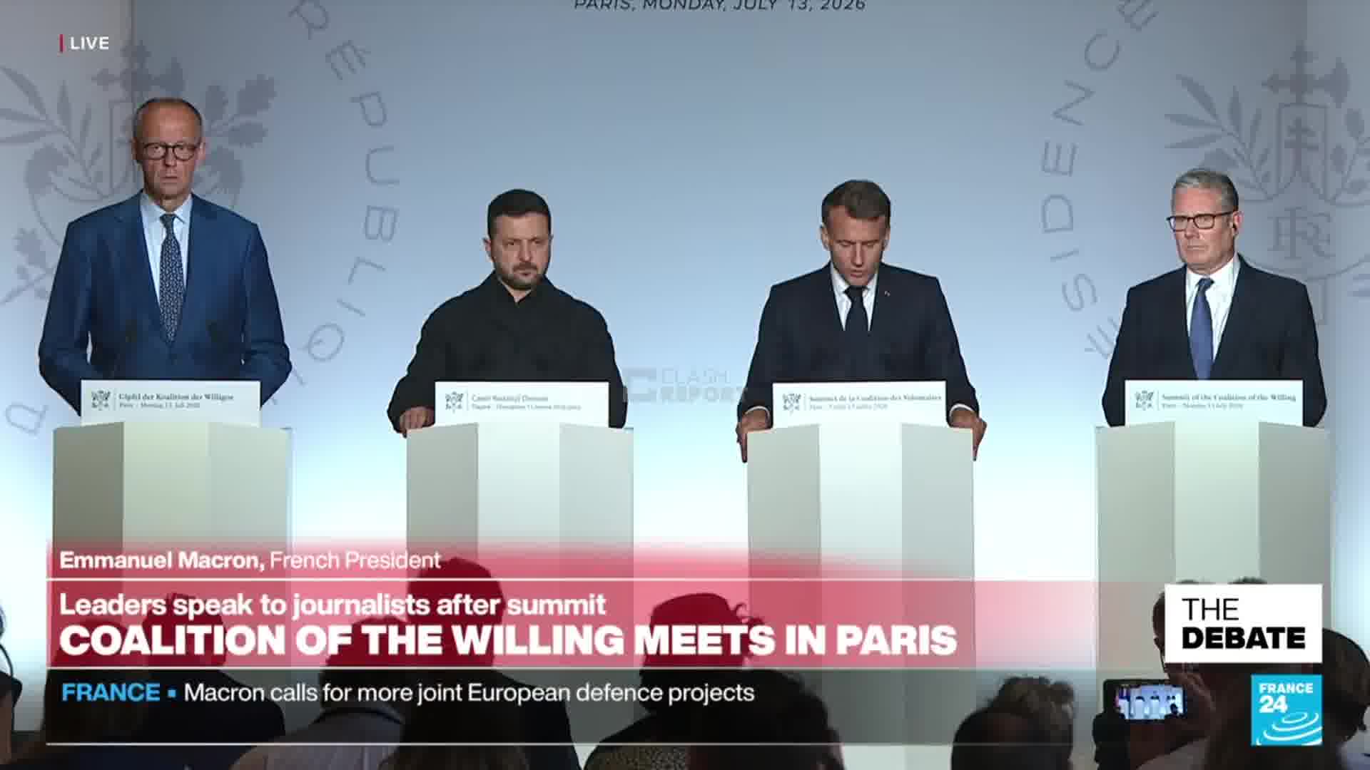 Macron says Ukraine plans to acquire 16 Rafale jets and SAMP/T NG air defense systems