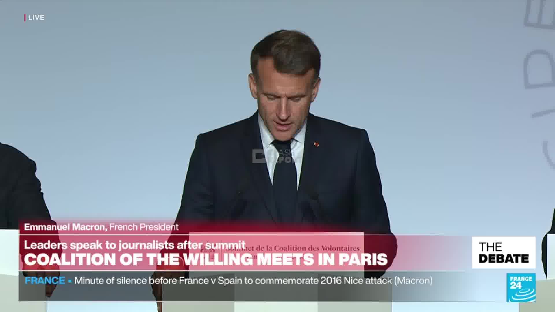 Macron says Ukraine plans to acquire 16 Rafale jets and SAMP/T NG air defense systems