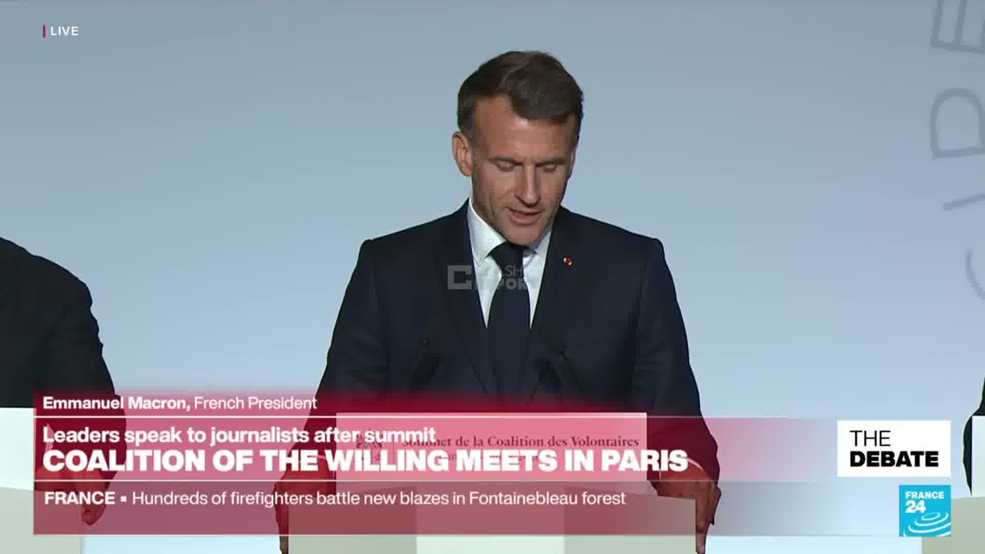 Macron says Ukraine plans to acquire 16 Rafale jets and SAMP/T NG air defense systems