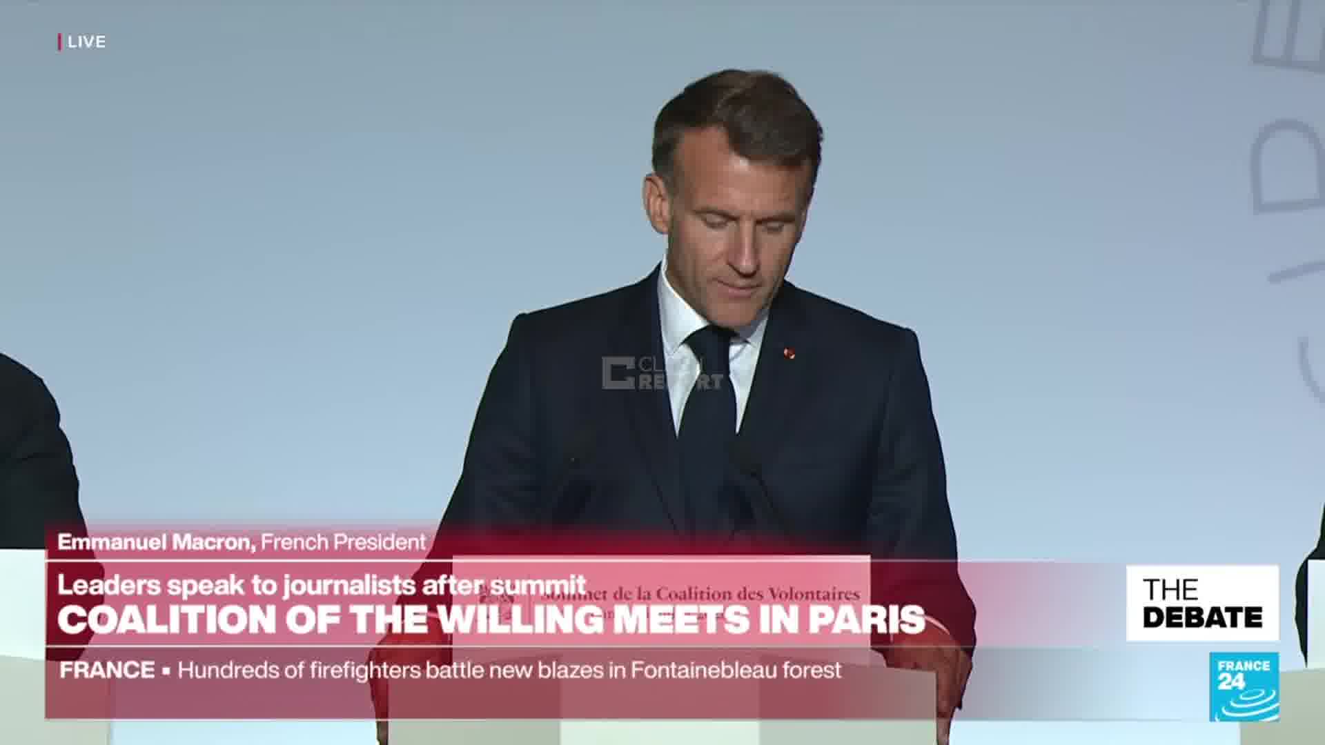 Macron says Ukraine plans to acquire 16 Rafale jets and SAMP/T NG air defense systems