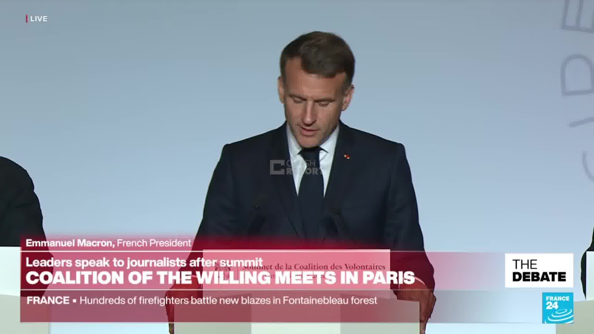 Macron says Ukraine plans to acquire 16 Rafale jets and SAMP/T NG air defense systems