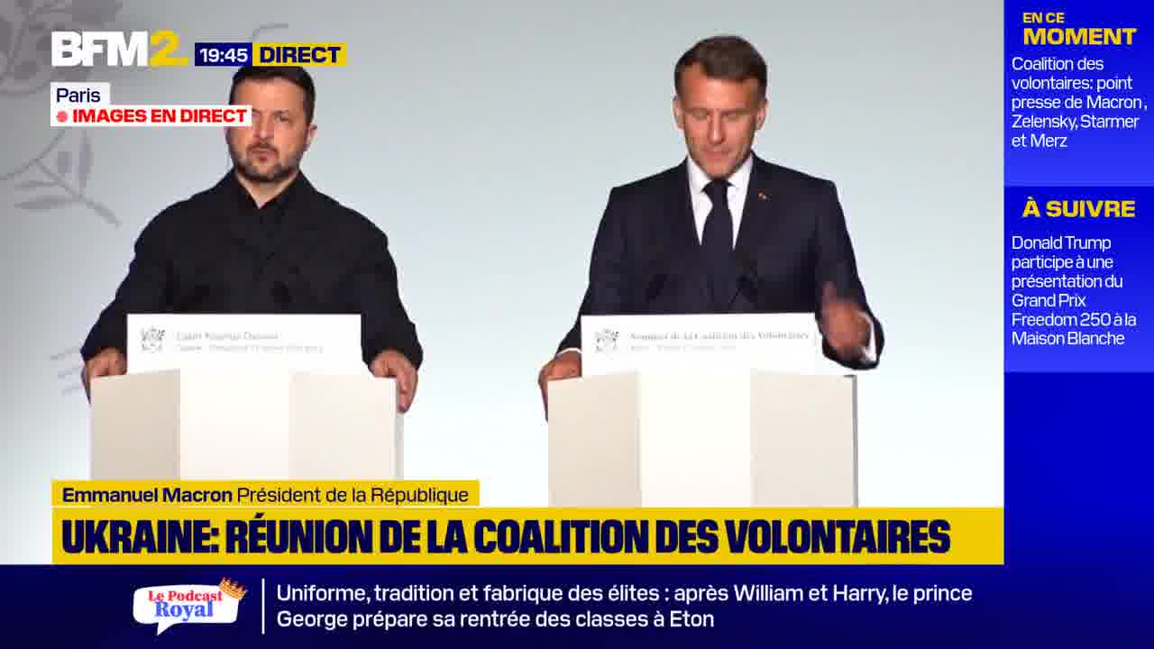 We have assembled a new coalition: the anti-ballistic missile coalition, Emmanuel Macron declared at a press conference following the meeting of the coalition of volunteers in support of Ukraine against Russia's war of aggression.