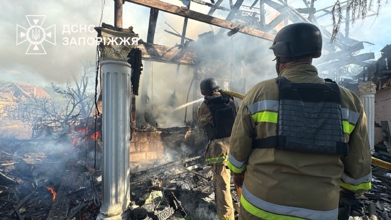 12 people wounded as result of Russian airstrikes in Zaporizhzhia earlier today
