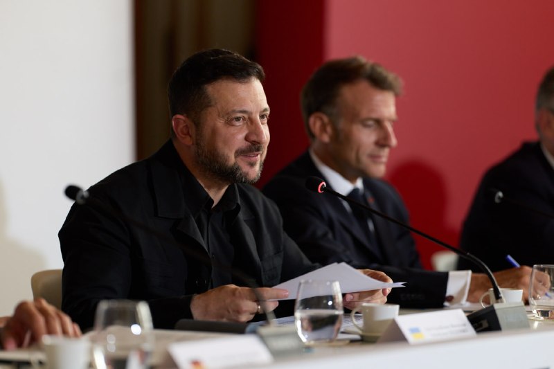 President of Ukraine Volodymyr Zelenskyy took part in a meeting of the Coalition of the Willing, which took place in Paris. The meeting brought together representatives of 40 countries, including Moldova and North Macedonia. This is the 15th meeting of the Coalition of the Willing since the first meeting in February 2025, which also took place in the French capital