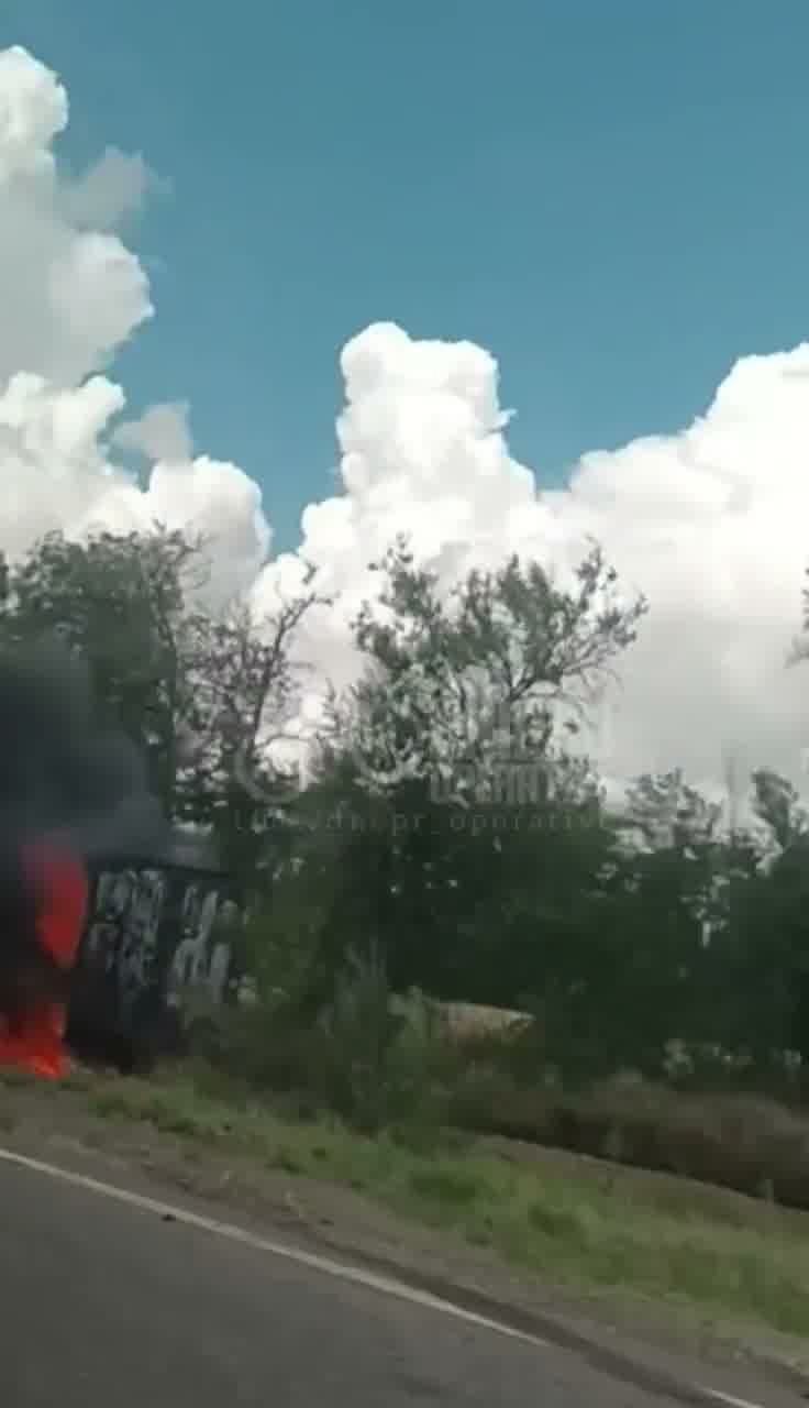 At least 1 person killed as result of drone strike at Dnipro-Kryvyi Rih highway