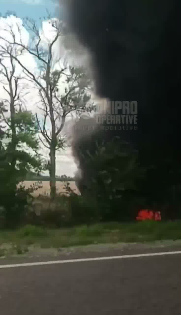 At least 1 person killed as result of drone strike at Dnipro-Kryvyi Rih highway